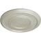 Ekena Millwork Federal Roped Large Ceiling Medallion (Fits Canopies up to 7 3/4"), 17 3/8"OD x 1 1/8"P, Flash Blue CM17FEFBS - alternate 2